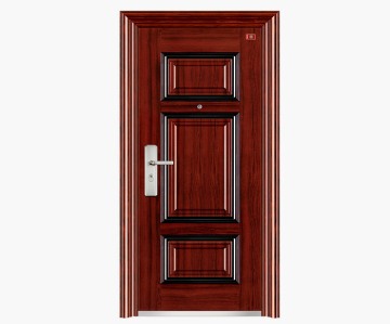 Steel insulated fireproof door