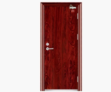 Grade B steel fireproof door