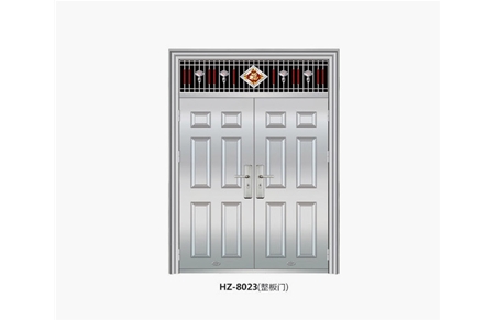 Imitation copper unit door