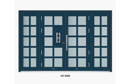 Splicing unit door