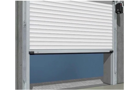 Industrial rolling shutter door